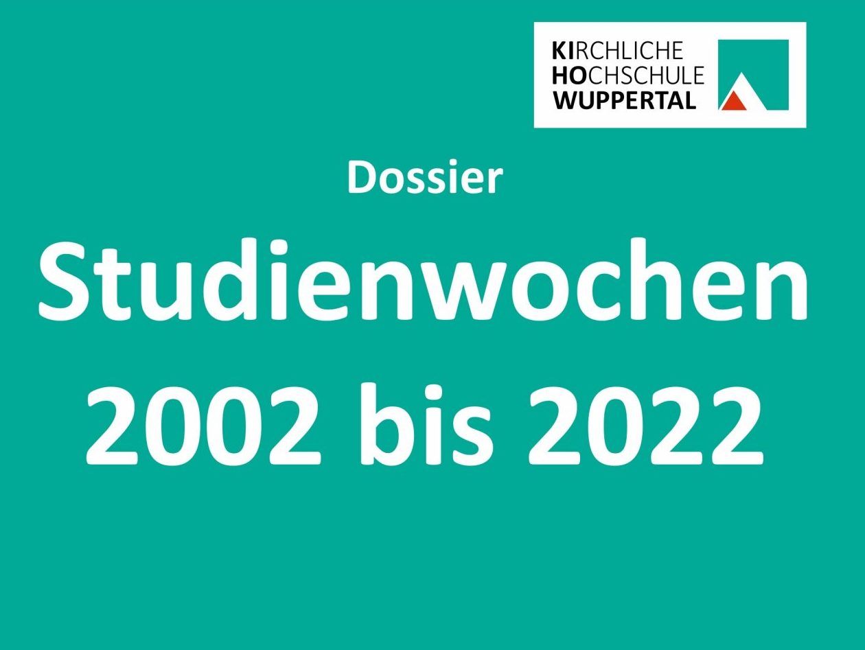 Bild zum Beitrag Neues Dossier: KiHo-Studienwochen in den Jahren 2002 bis 2022