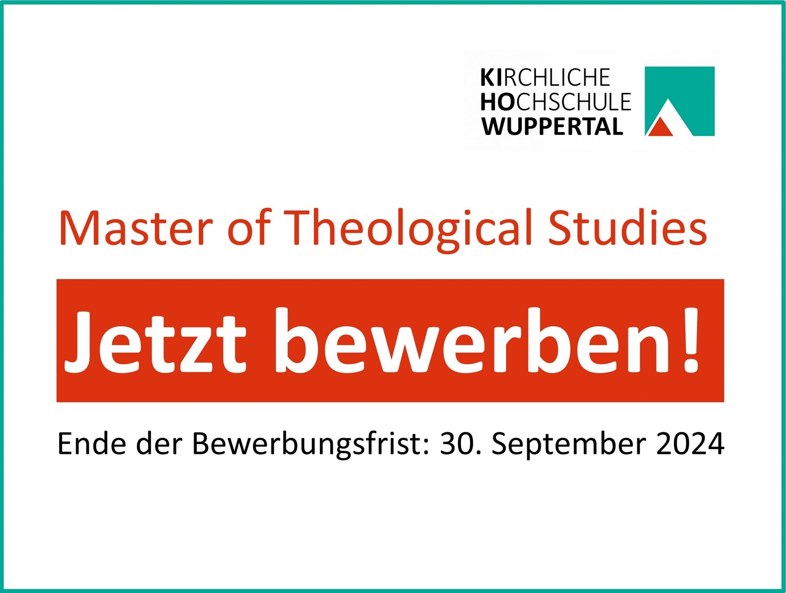 Bild zum Beitrag Weiterbildungsstudiengang “Master of Theological Studies”: Jetzt bewerben!