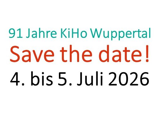 Bild zum Beitrag Einladung: 91 Jahre Kirchliche Hochschule Wuppertal – Save the date!
