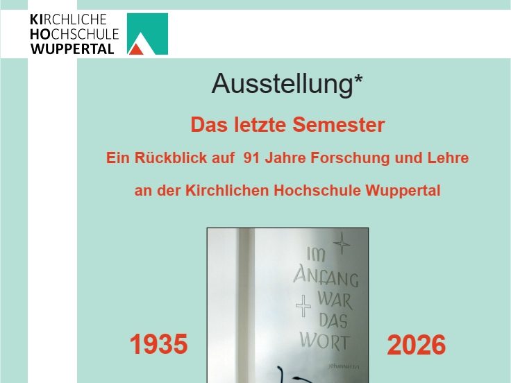 Bild zum Beitrag Ausstellung digital: 91 Jahre Forschung und Lehre an der KiHo Wuppertal